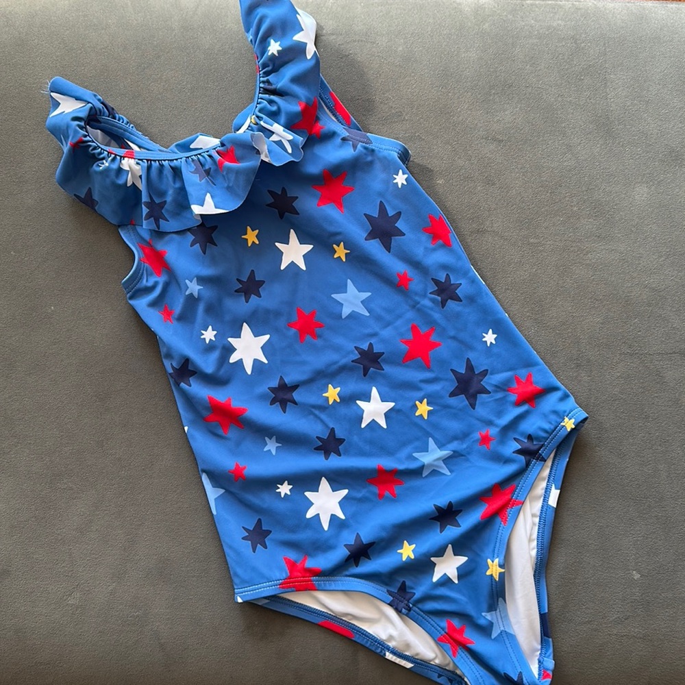 Hanna Andersson Girls One Piece Bathing Suit